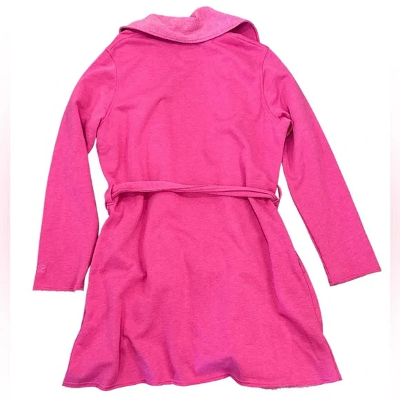 UGG Robe Womens XL Hot Pink Duffield II RN 88276 Pockets Warm Belted Long GUC